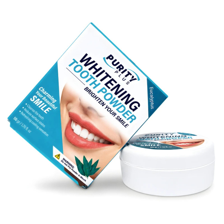 پودر سفیدکننده دندان پیوریتی پلاس (Purity Plus) وزن ۵۰ گرم - با رایحههای متفاوت